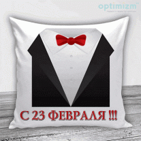 Подушки на 23 февраля №14