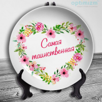 Тарелки на 8 марта №23