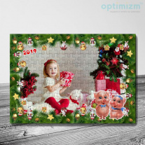 Пазл новогодний - 2 - 2019