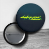 Значок Cyberpunk 2077 - 25мм, 37мм, 56мм Фото № 1