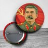 Значок Сталин - 25мм, 37мм, 56мм Фото № 1