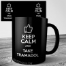 Кружка чёрная - keep-calm-and-take Фото № 1