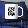 Печать QR кода на кружках, чашках в Минске Фото № 2